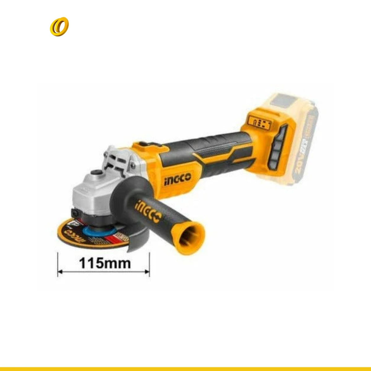 Pulidora Inalambrica Ionlitio 20v 4 1/2 9000rpm INGCO UCAGLI1152