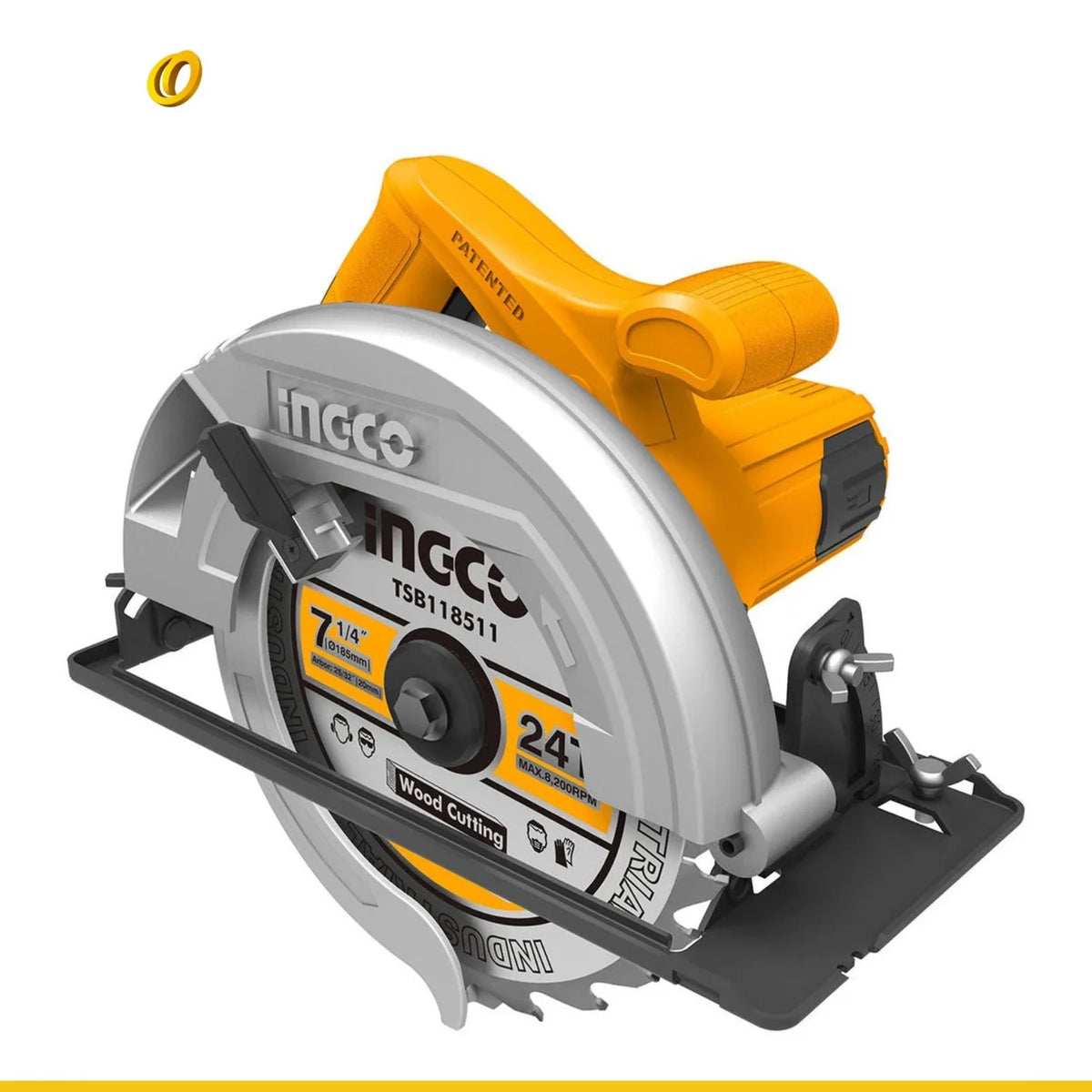 Sierra Circular 7.1/4" 1400w INGCO UCS18538