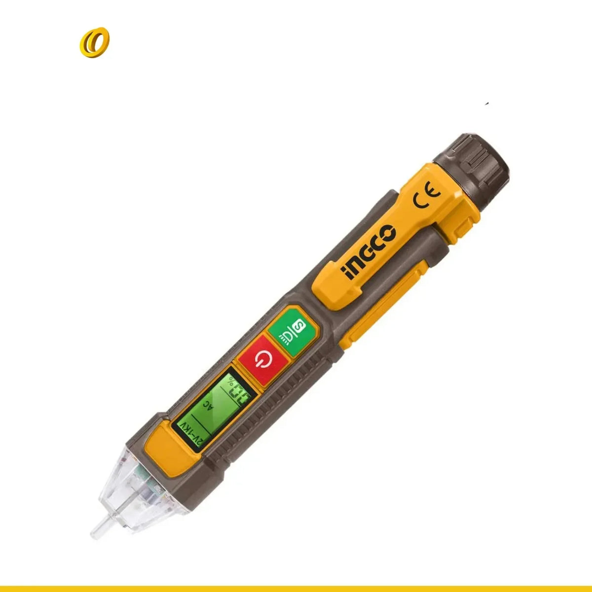 Detector de Voltaje AC INGCO VD210003 12V-1000V | Probador de Voltaje