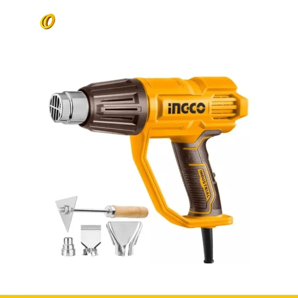 Pistola De Calor 1600W 450/550°C INGCO UHG160078