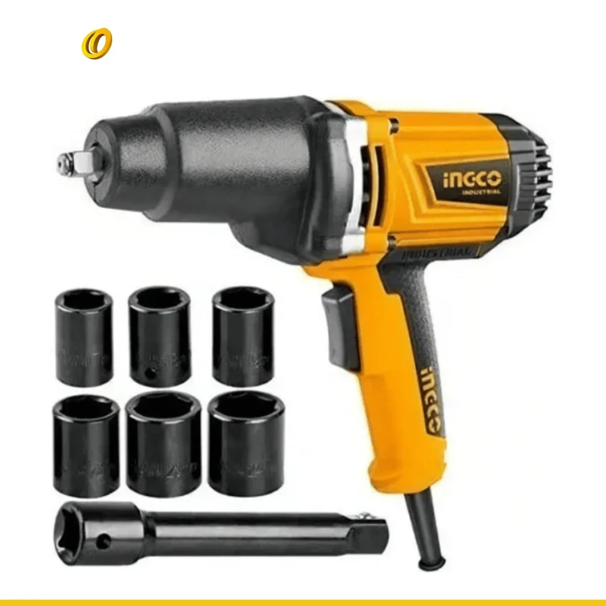 Llave De Impacto 1/2 110/120V 550Nm 1050W INGCO UIW10508