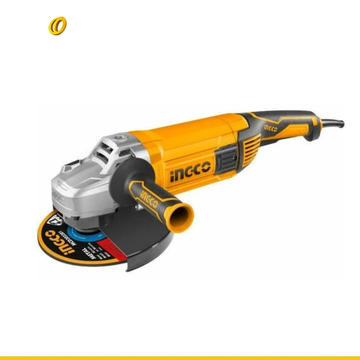 PULIDORA ANGULAR 5 110/120V 60HZ 1500W 11000RPM INGCO UAG150018- Tu aliado perfecto para trabajos de corte y desbaste en una variedad de materiales, desde metal hasta madera y cerámica