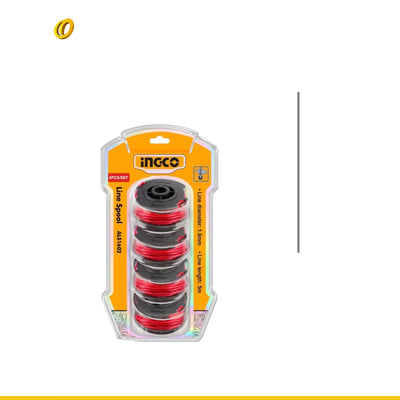 Yoyo para Guadaña INGCO 1.6mm x 5m 4 Piezas ALS1602